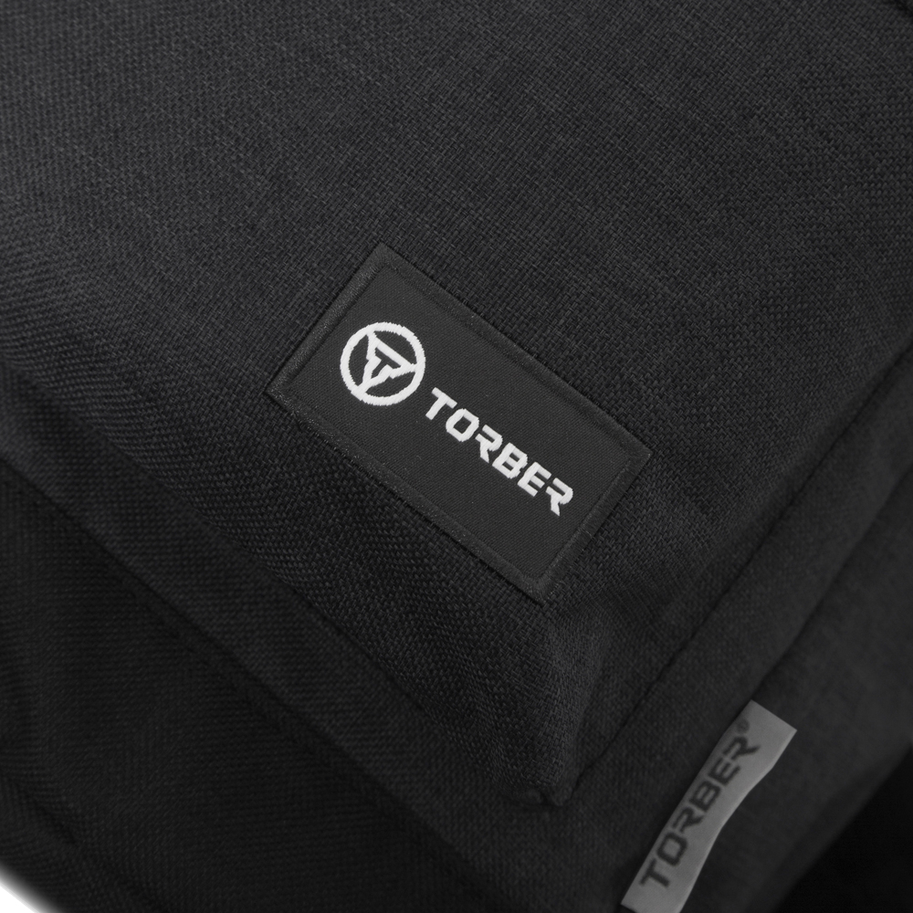 Рюкзак TORBER GRAFFI, черный T8083-BLK