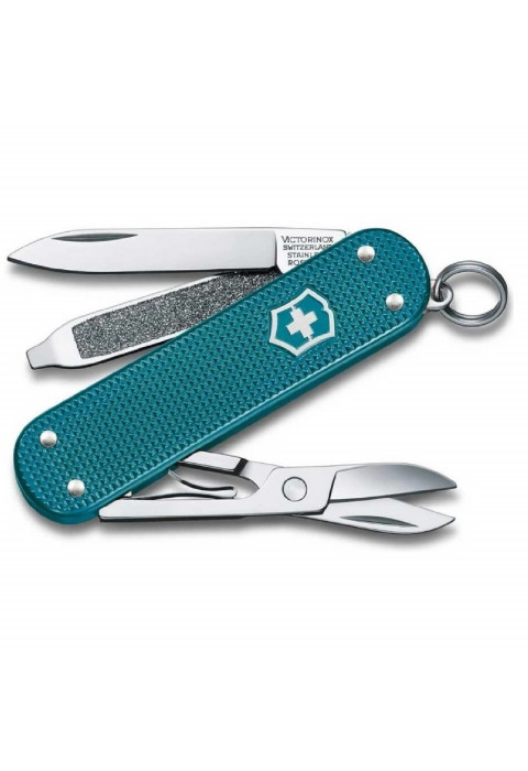 Нож-брелок VICTORINOX Classic SD Alox Colors "Wild Jungle" 0.6221.242G