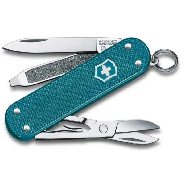 Нож-брелок VICTORINOX Classic SD Alox Colors "Wild Jungle" 0.6221.242G
