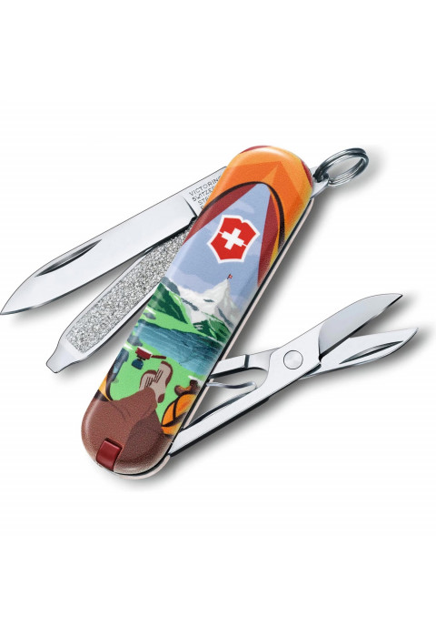 Нож-брелок VICTORINOX Classic "Call of Nature" 0.6223.L1802