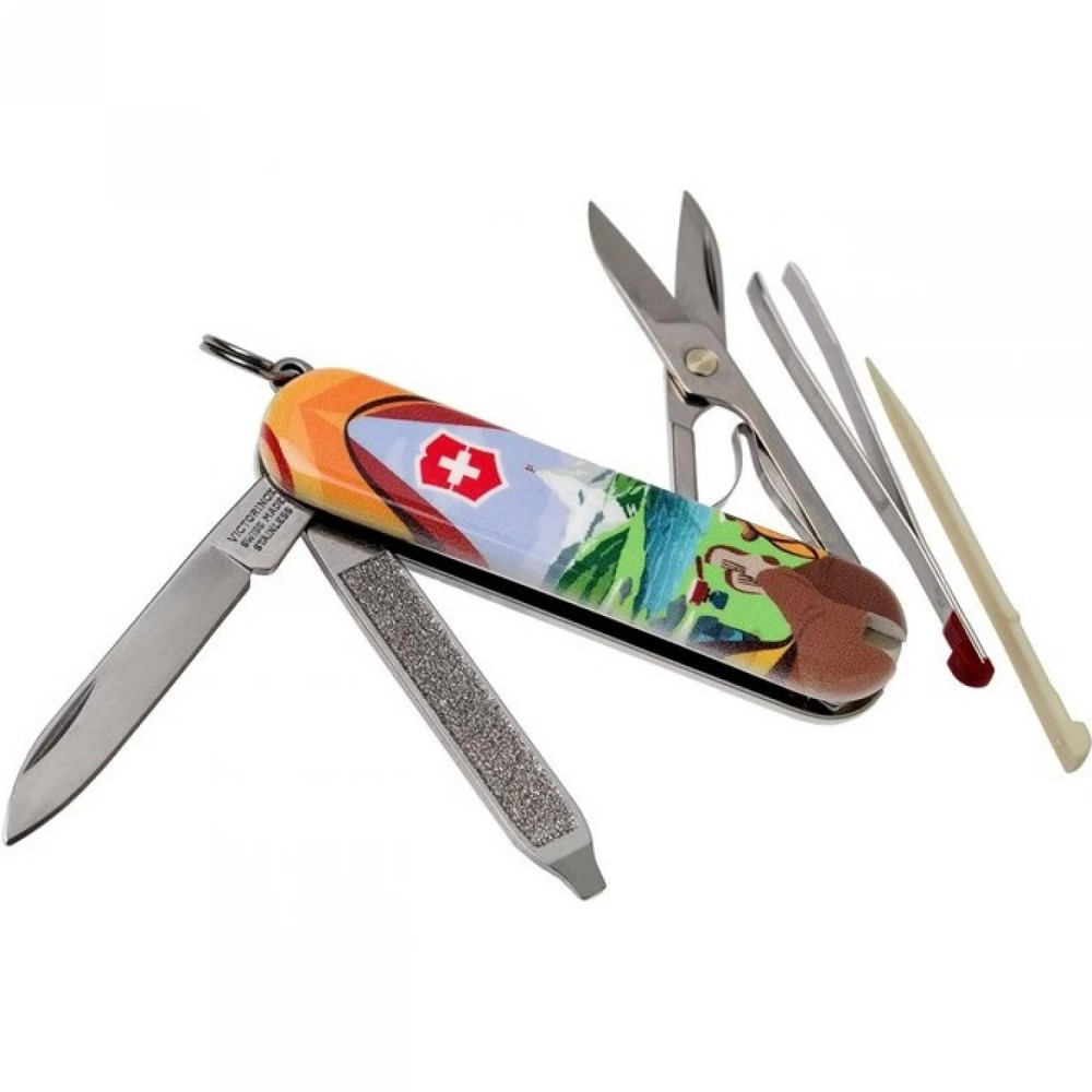 Нож-брелок VICTORINOX Classic "Call of Nature" 0.6223.L1802