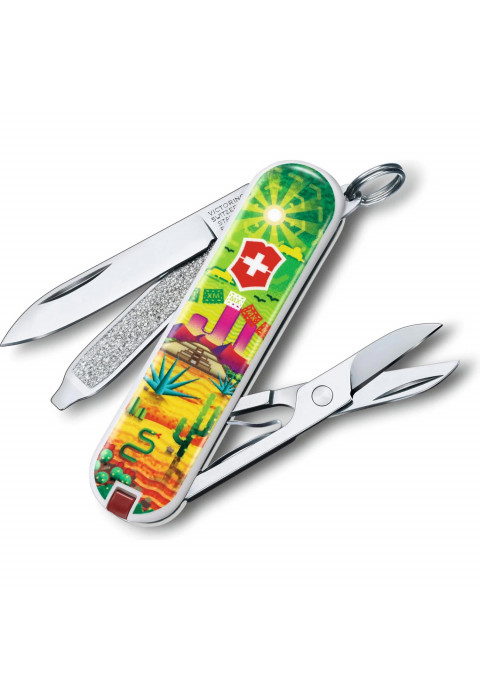 Нож-брелок VICTORINOX Classic "Mexican Sunset" 0.6223.L1807