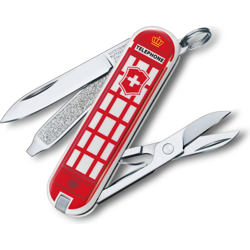 Нож-брелок VICTORINOX Classic "A Trip to London" 0.6223.L1808