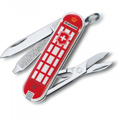 Нож-брелок VICTORINOX Classic "A Trip to London" 0.6223.L1808