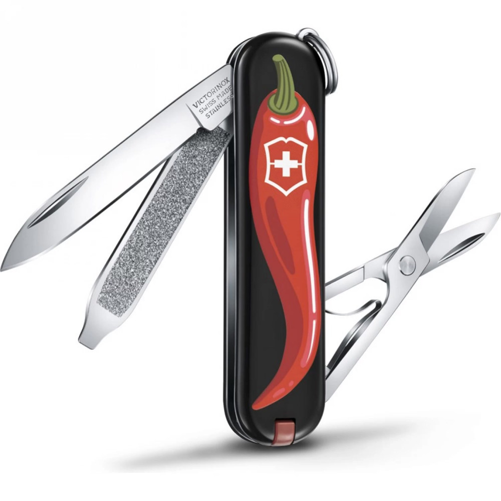 Нож-брелок VICTORINOX Classic "Chili Peppers" 0.6223.L1904