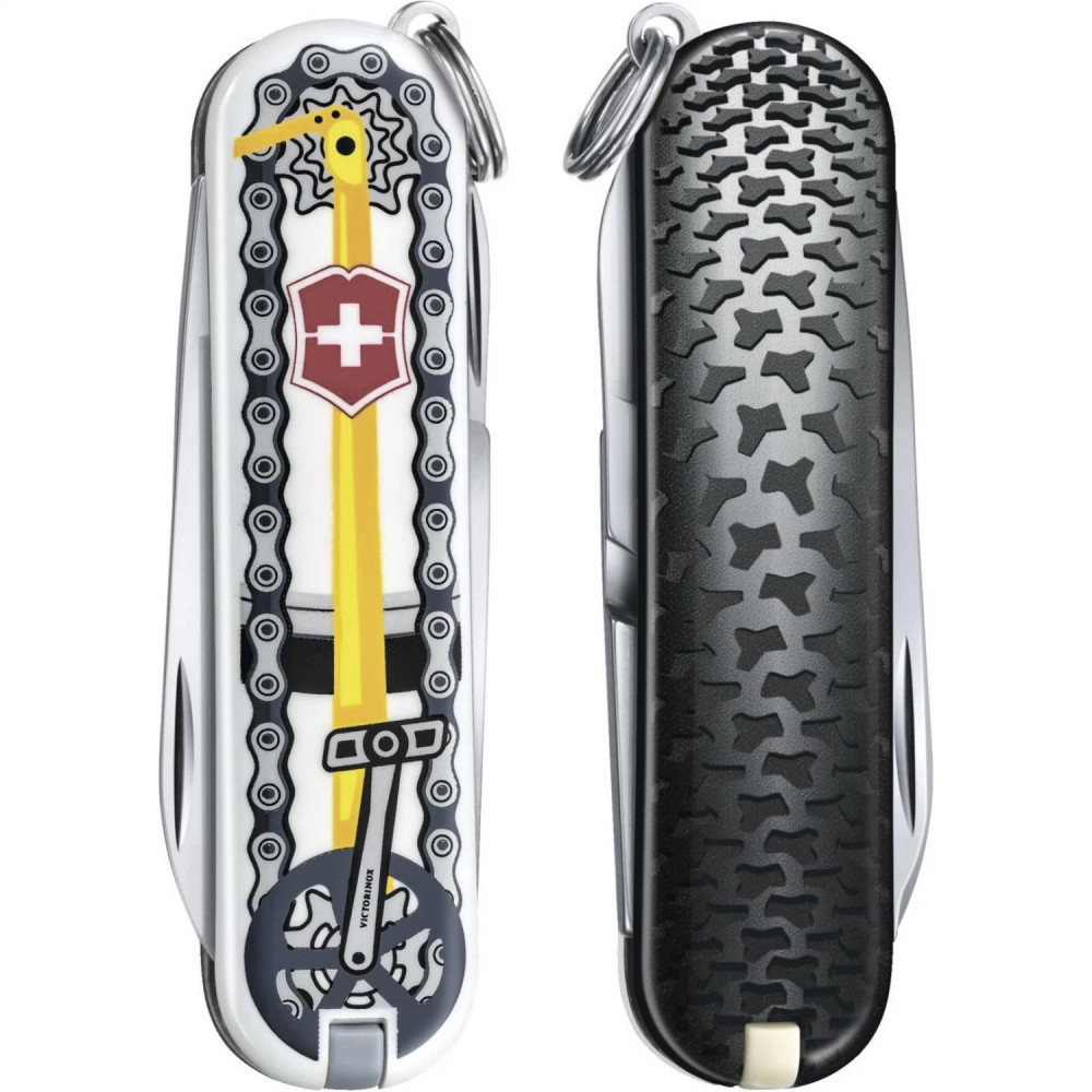 Нож-брелок VICTORINOX Classic "Bike Ride" 0.6223.L2001