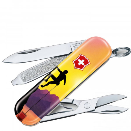 Нож-брелок VICTORINOX Classic "Climb High" 0.6223.L2004