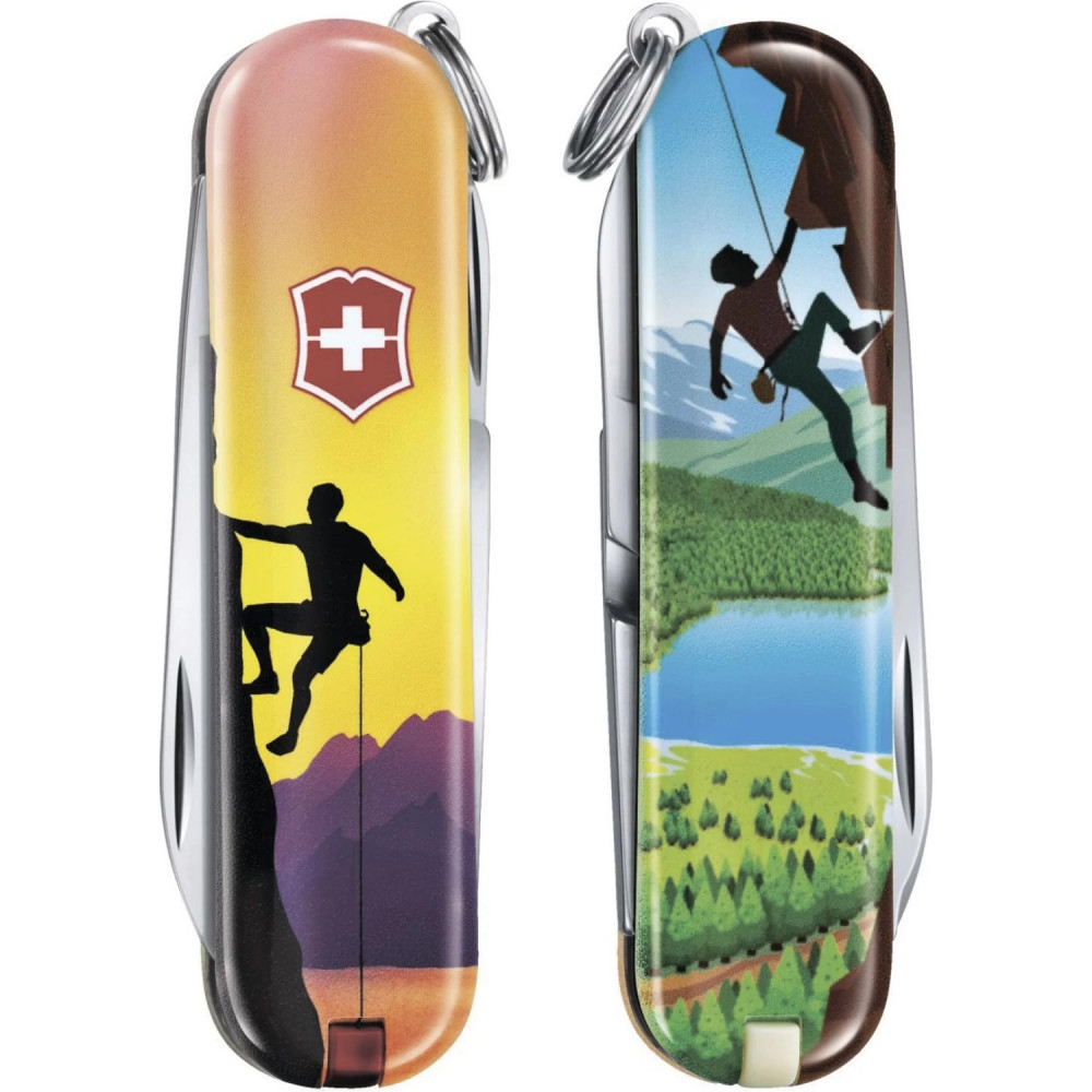 Нож-брелок VICTORINOX Classic "Climb High" 0.6223.L2004