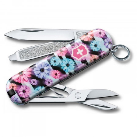 Нож Перочинный Складной Швейцарский Victorinox LE2021 Series Dynamic Floral (0.6223.L2107)