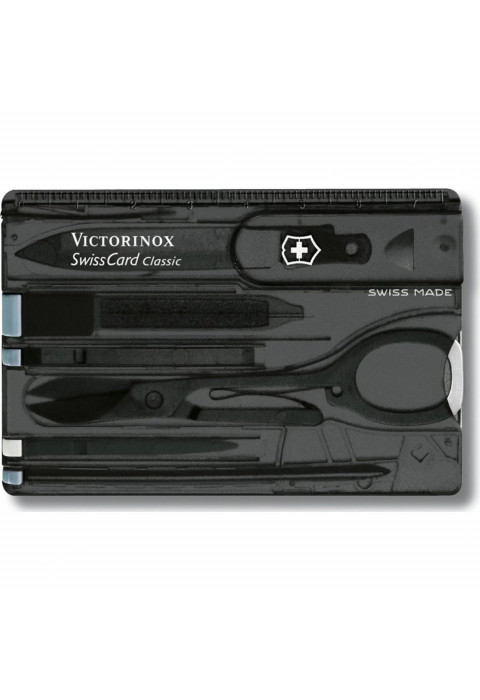 Швейцарская карта Victorinox SwissCard Classic - Черная (0.7133.T3)