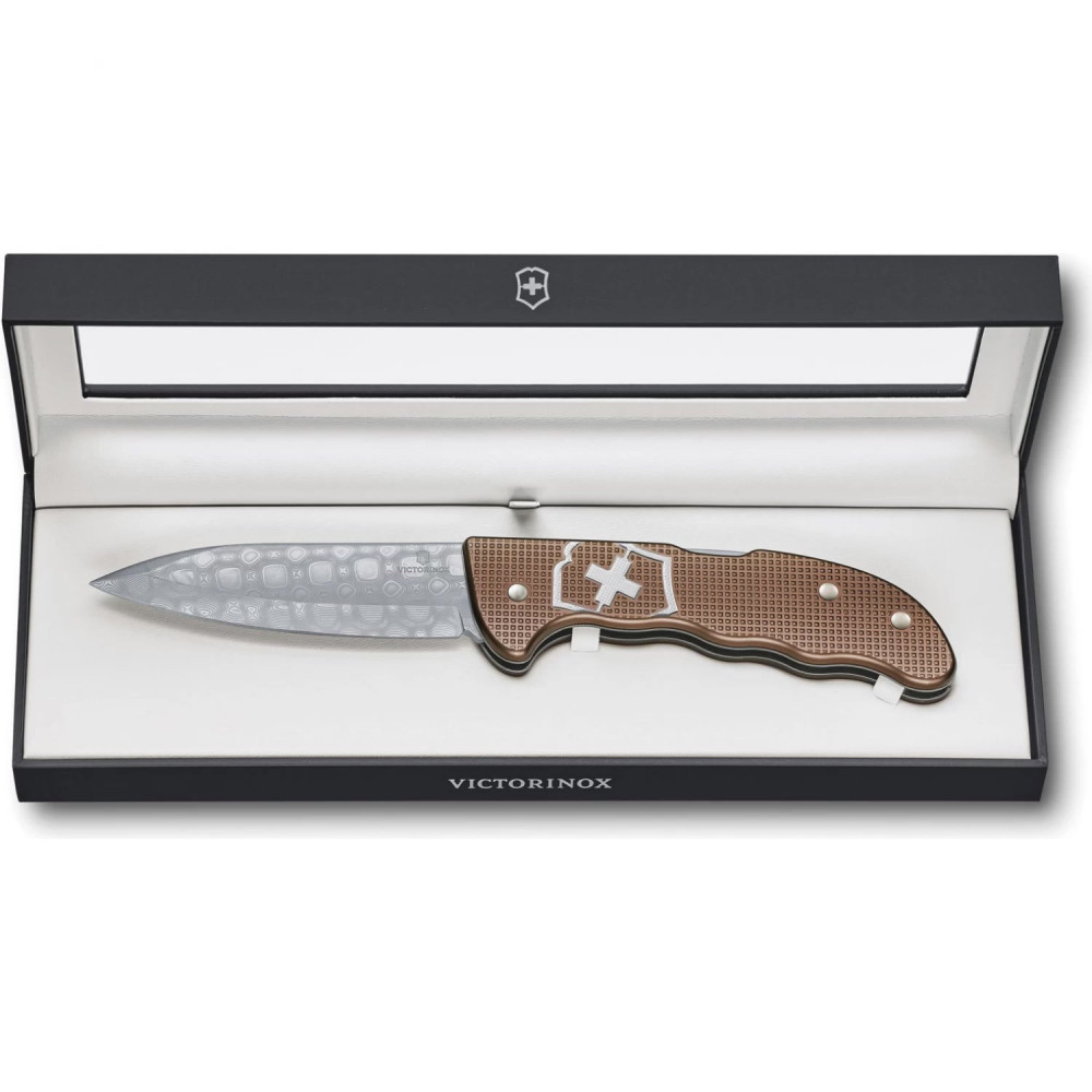 Нож охотника VICTORINOX Hunter Pro Alox Damast LE 2020 130 мм 0.9410.J20