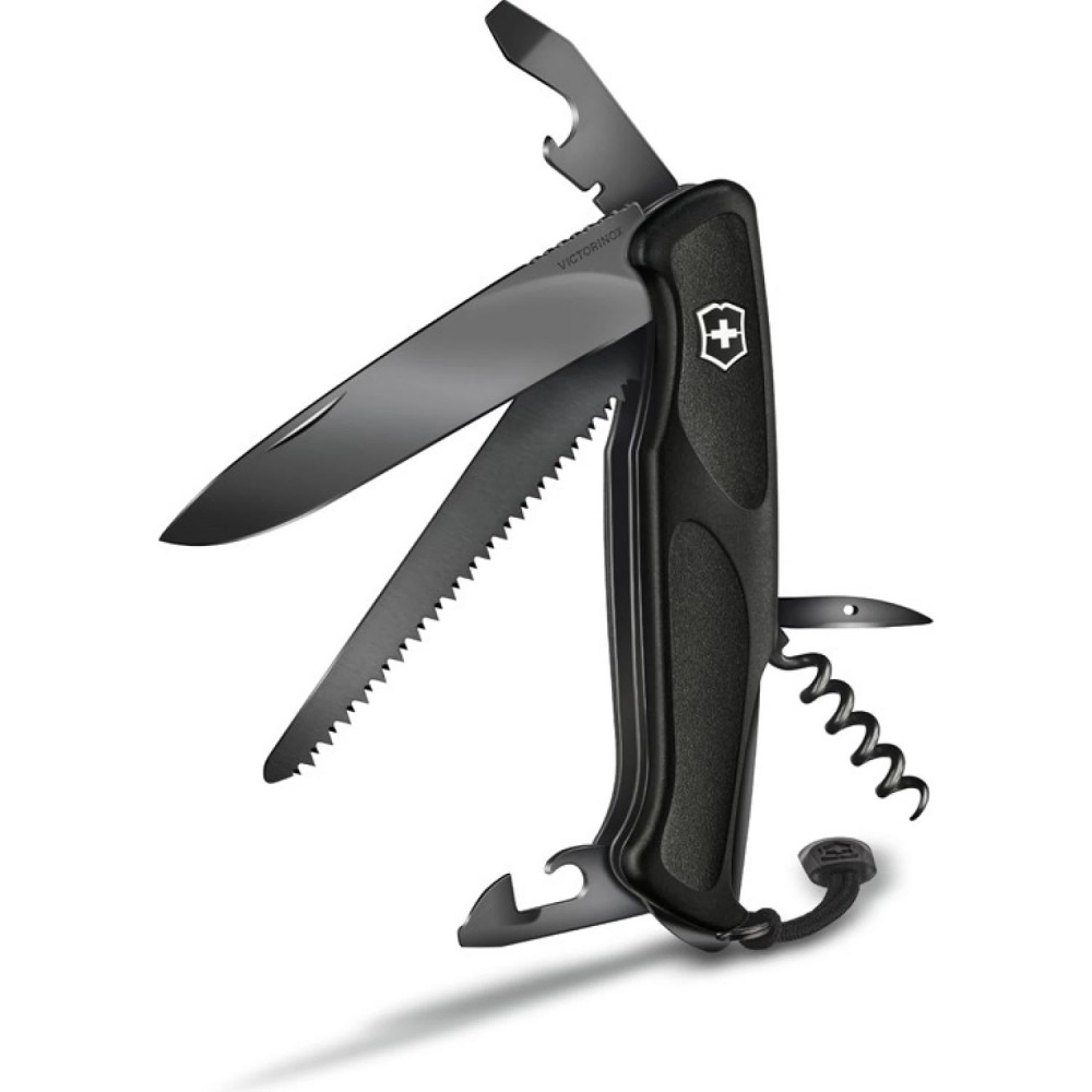 Нож перочинный VICTORINOX RangerGrip 55 Onyx Black 0.9563.C31P
