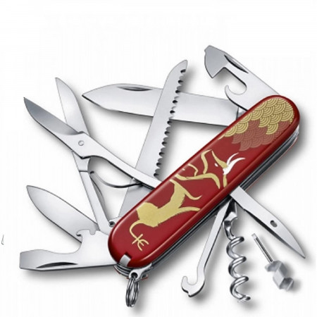 Нож перочинный VICTORINOX Huntsman Год быка 2021 1.3714.E10