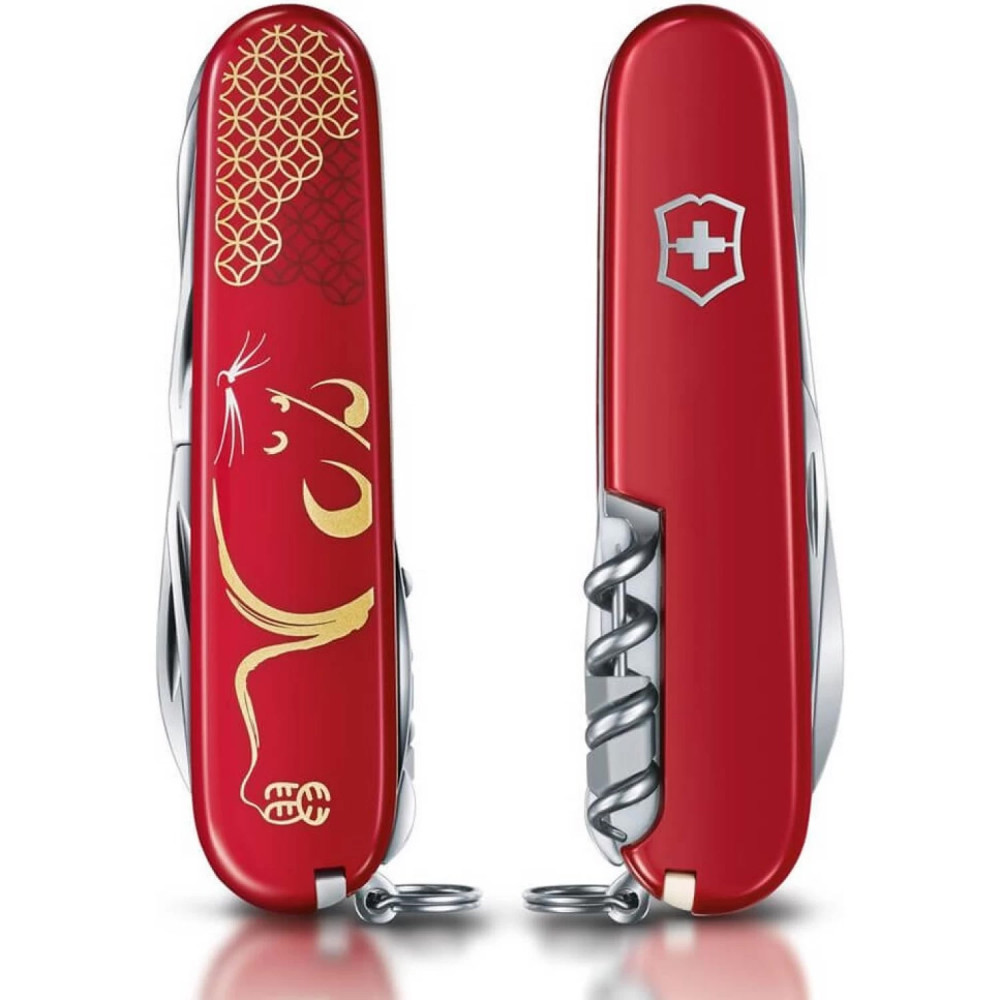 Нож перочинный VICTORINOX Huntsman Год крысы 2020 1.3714.E9