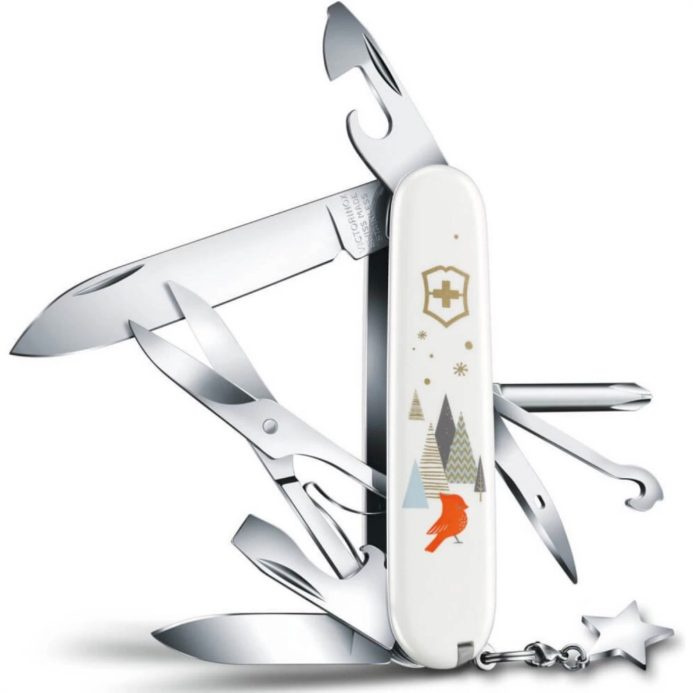 Нож перочинный VICTORINOX Super Tinker Winter Magic SE 2019 1.4703.7E1