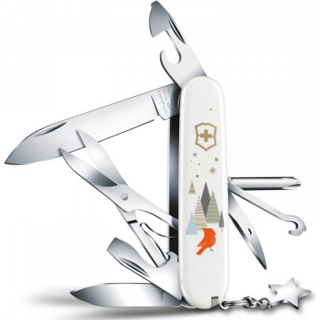 Нож перочинный VICTORINOX Super Tinker Winter Magic SE 2019 1.4703.7E1