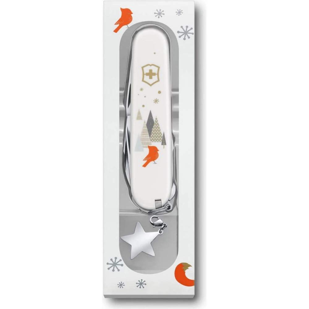 Нож перочинный VICTORINOX Super Tinker Winter Magic SE 2019 1.4703.7E1