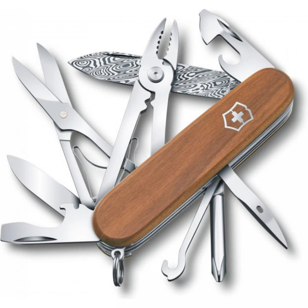 Нож перочинный VICTORINOX Deluxe Tinker Damast LE 2018 1.4721.J18
