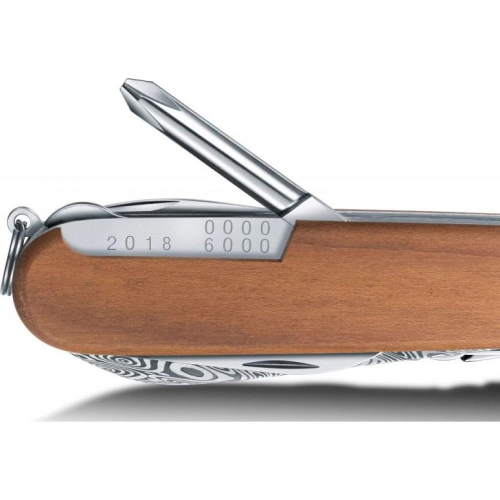 Нож перочинный VICTORINOX Deluxe Tinker Damast LE 2018 1.4721.J18