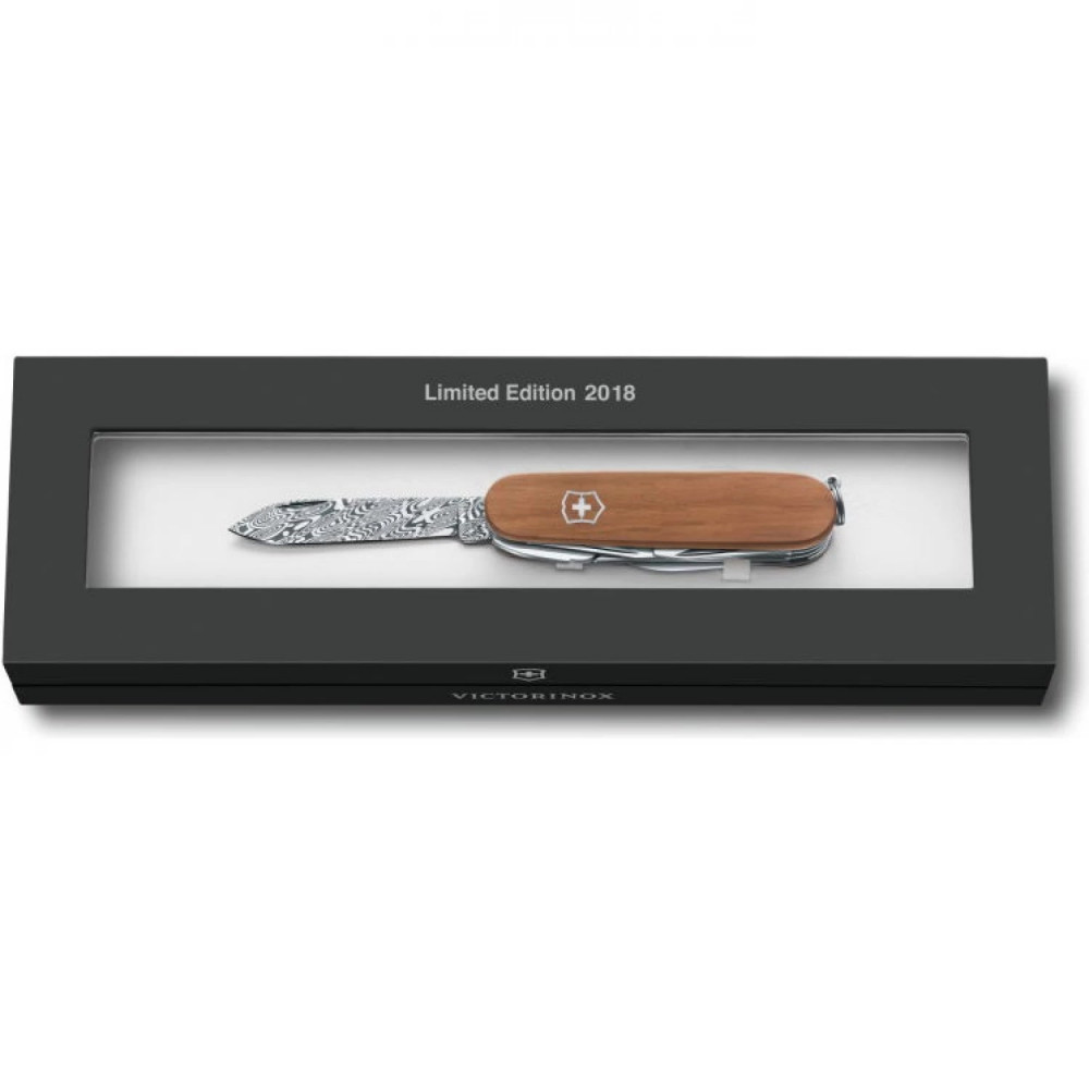 Нож перочинный VICTORINOX Deluxe Tinker Damast LE 2018 1.4721.J18