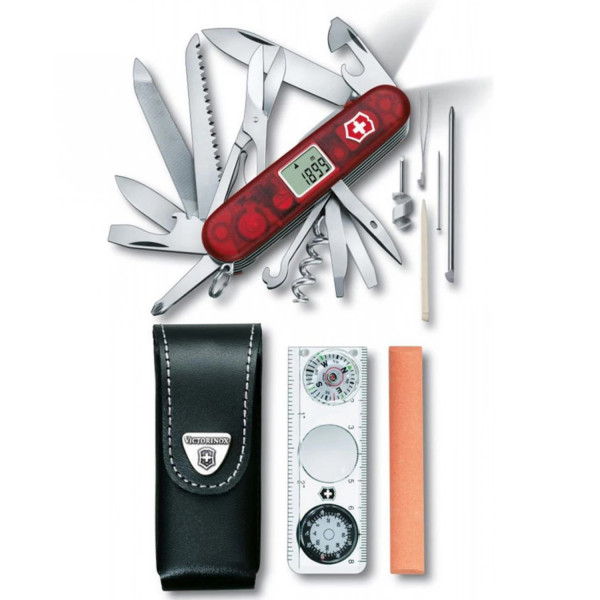 Набор VICTORINOX Expedition Kit: нож, чехол, линейка, компас, лупа, термометр, уровень, точилка 1.8741.AVT