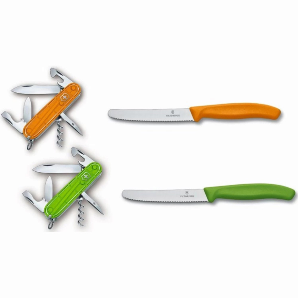 Набор VICTORINOX: нож для овощей и перочинный нож 91 мм 1.8901.L4