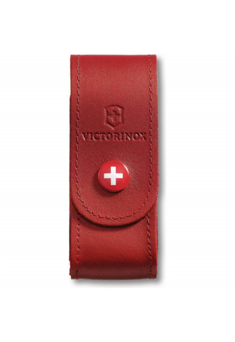 Victorinox Чехол на ремень для ножа 91 мм толщиной 2-4 уровня, красный 4.0520.1