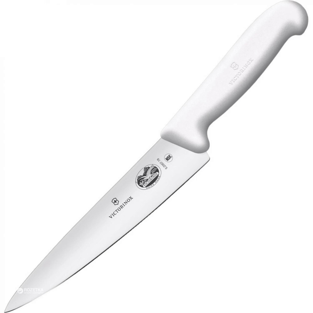 Нож разделочный VICTORINOX Fibrox с лезвием 19 см 5.2007.19