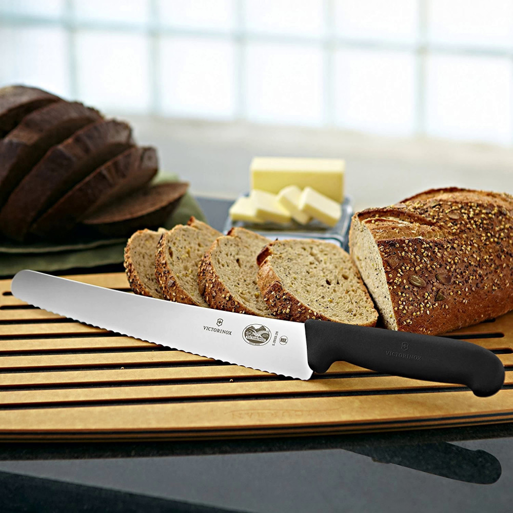 Нож для хлеба и выпечки VICTORINOX Fibrox 5.2933.26