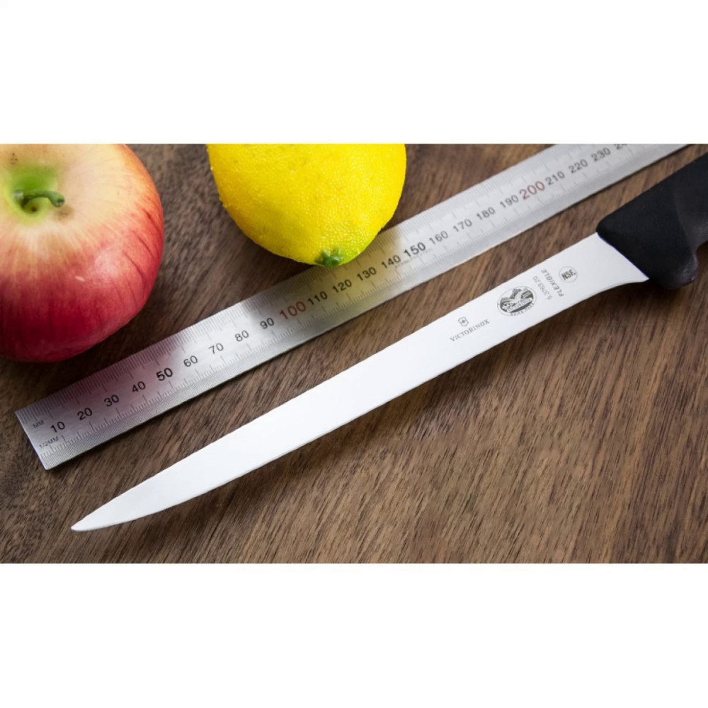 Нож Филейный Fibrox 20 см VICTORINOX ОРИГИНАЛ 5.3763.20