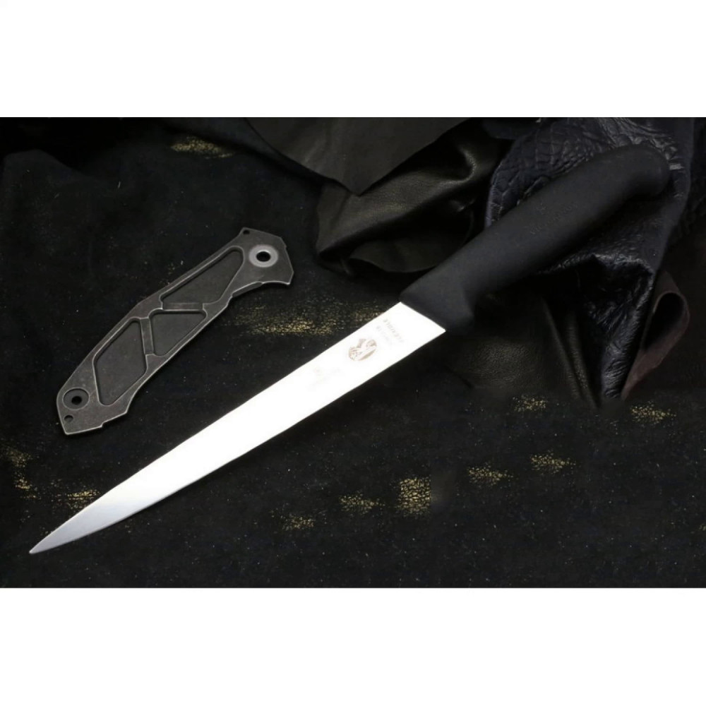 Нож филейный для рыбы VICTORINOX Fibrox с супер-гибким лезвием 18 см 5.3813.18