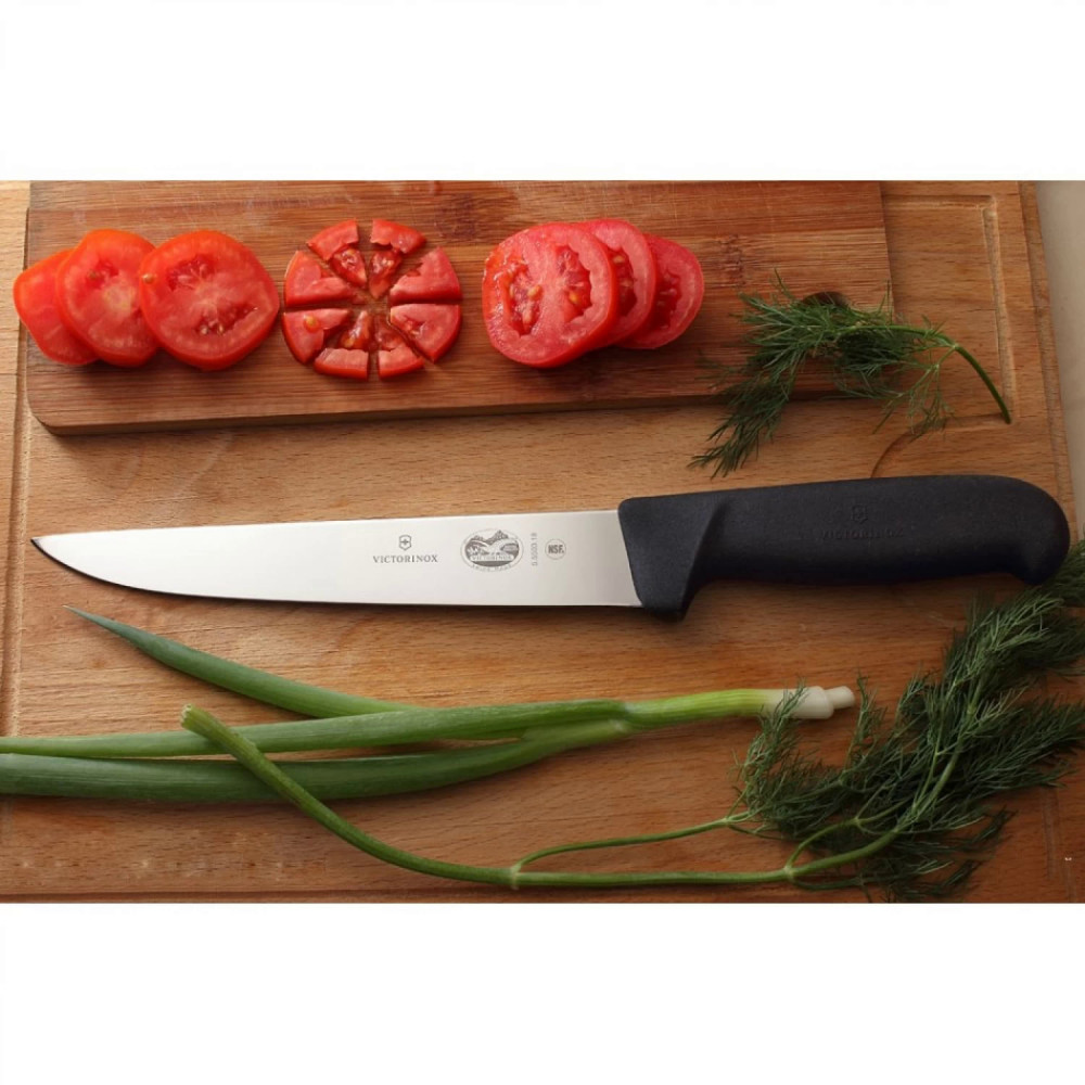 Нож обвалочный / жиловочный VICTORINOX Fibrox с прямым лезвием 18 см 5.5503.18