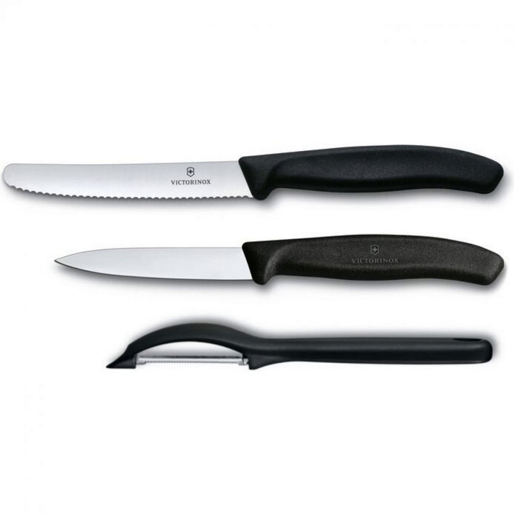 Victorinox Набор ножей Swiss Classic: кухонный нож для овощей 8 см, нож кухонный 11 см, 6.7113.31
