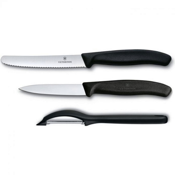 Victorinox Набор ножей Swiss Classic: кухонный нож для овощей 8 см, нож кухонный 11 см, 6.7113.31