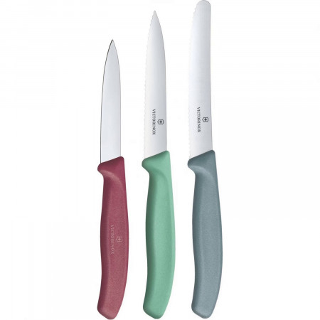 Набор из 3 ножей для овощей и фруктов VICTORINOX Swiss Classic Fresh Energy 6.7116.L20