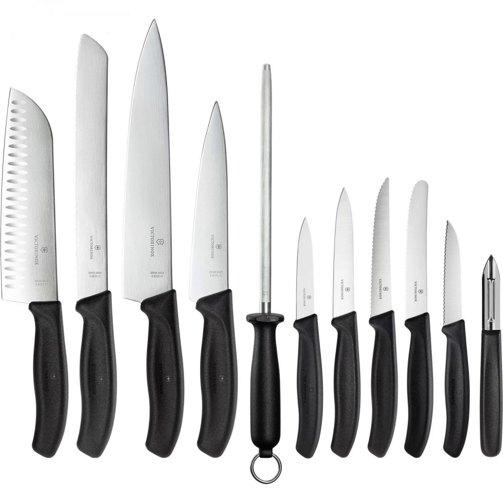 Набор из 11 кухонных ножей VICTORINOX 6.7153.11