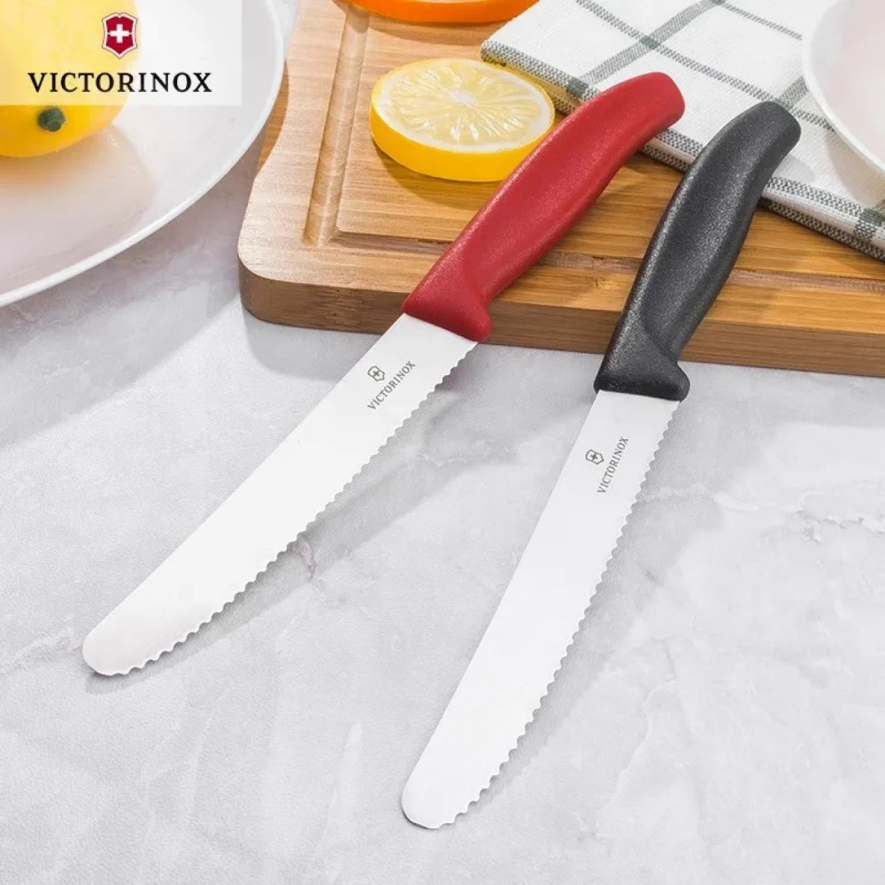 Victorinox - нож для резки, клинок серрейтор закругленный 6.7831