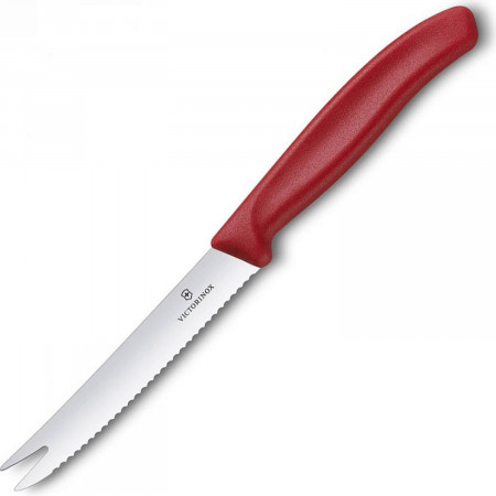 Нож для сыра и колбасы Swiss Classic 11 см с волнистой кромкой VICTORINOX 6.7861
