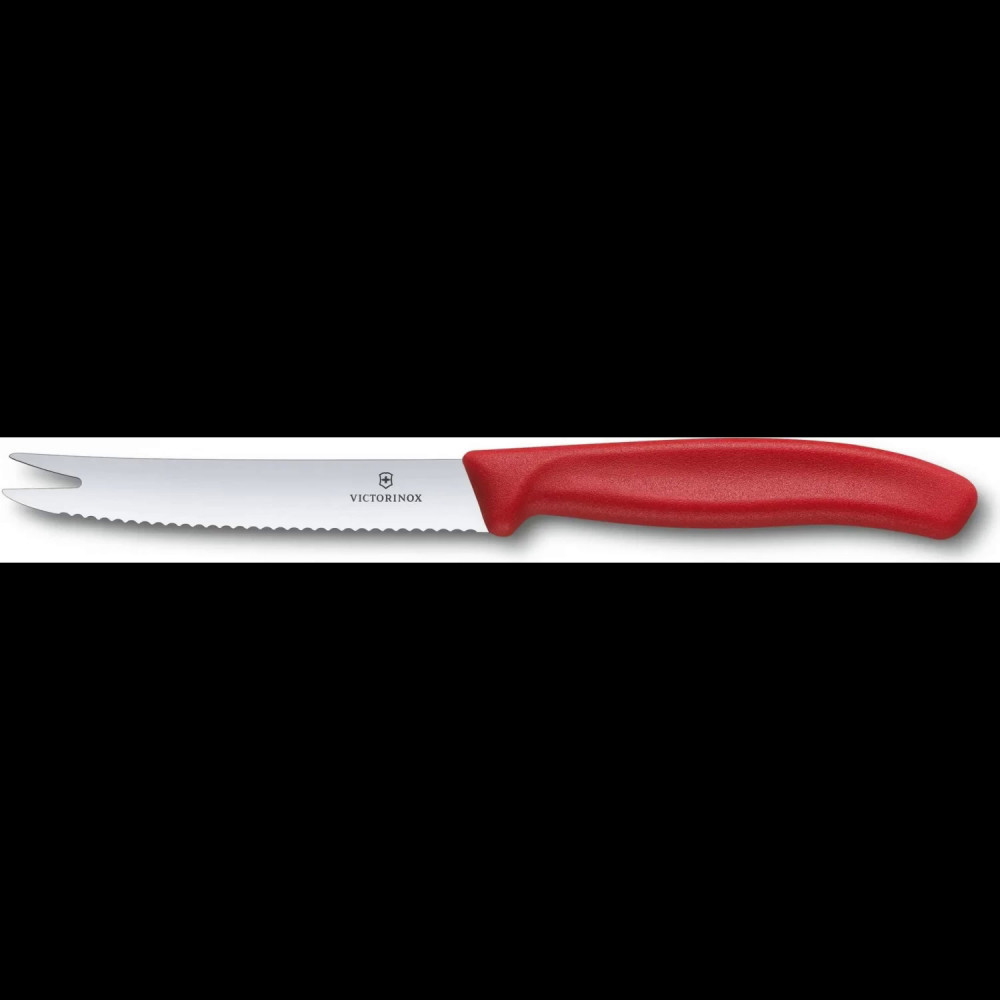 Нож для сыра и колбасы Swiss Classic 11 см с волнистой кромкой VICTORINOX 6.7861