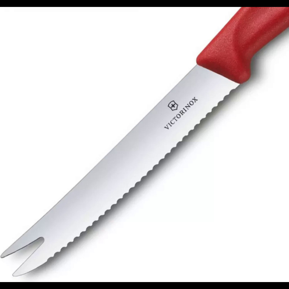 Нож для сыра и колбасы Swiss Classic 11 см с волнистой кромкой VICTORINOX 6.7861