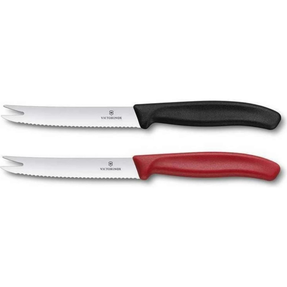 Нож для сыра и колбасы Swiss Classic 11 см с волнистой кромкой VICTORINOX 6.7861