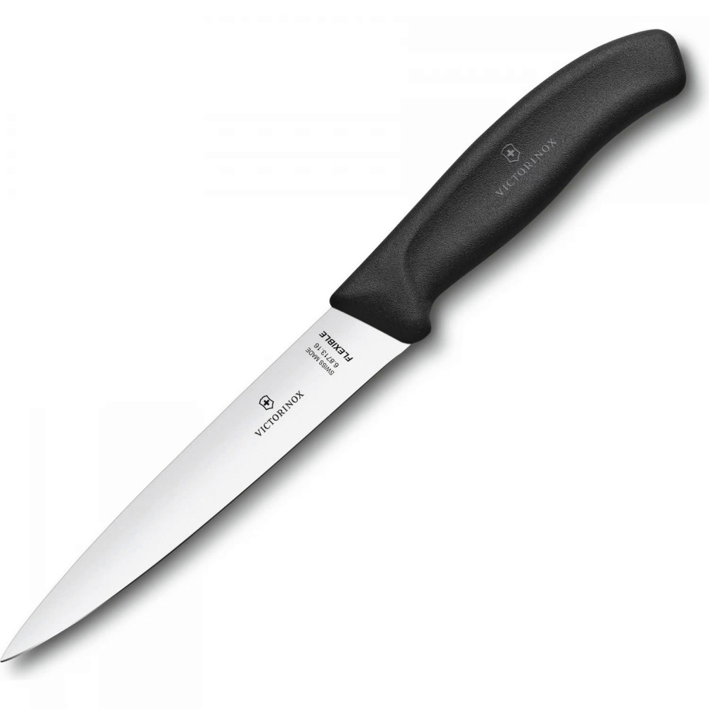 Нож филейный VICTORINOX SwissClassic с гибким прямым лезвием 16 см 6.8713.16B