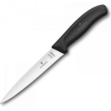 Нож филейный VICTORINOX SwissClassic с гибким прямым лезвием 16 см 6.8713.16B