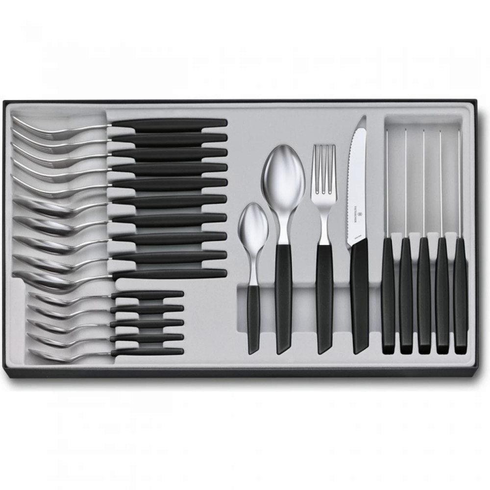 Набор из 24 столовых принадлежностей VICTORINOX Swiss Modern 6.9093.11W.24