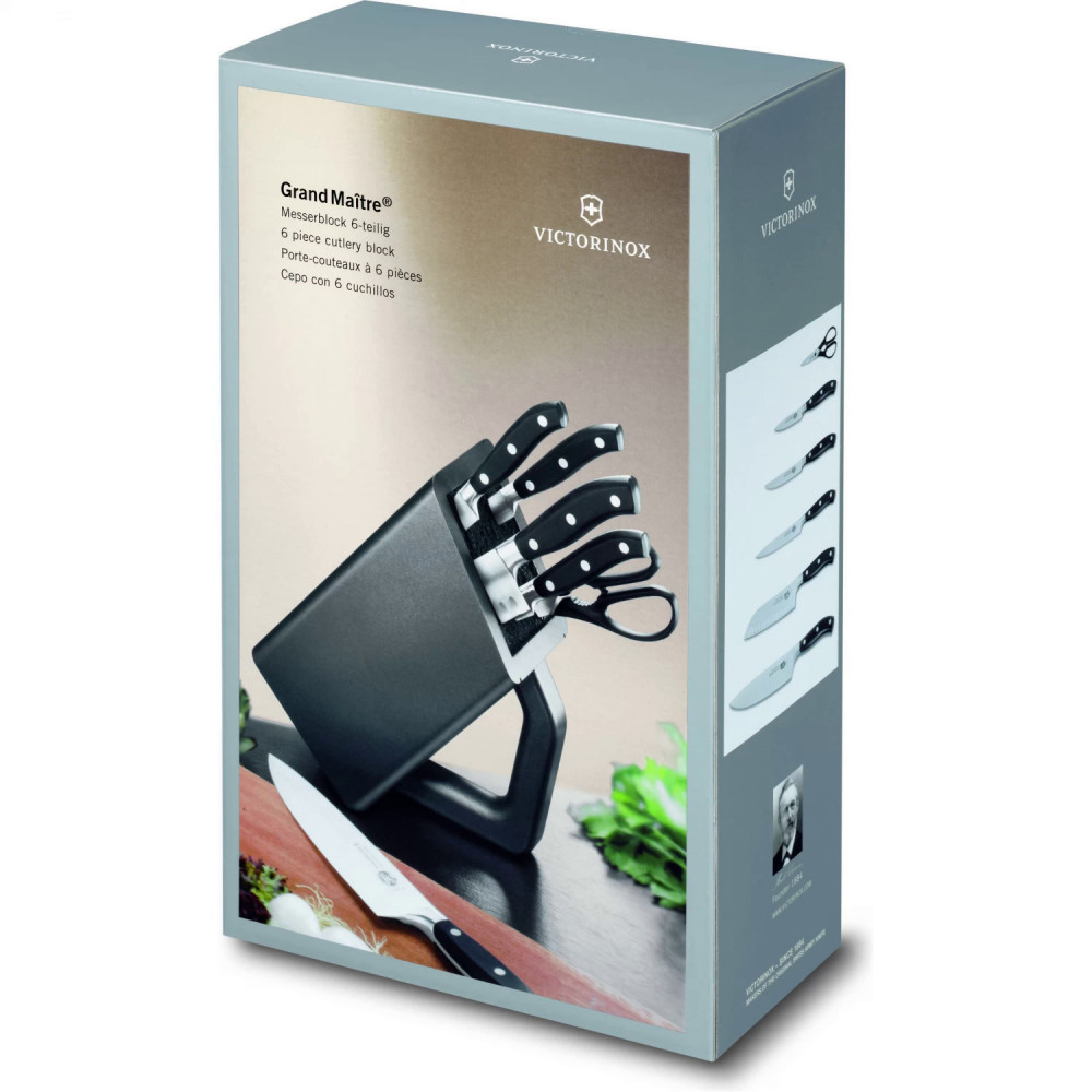 Набор кухонных ножей Victorinox Grand Maitre Cutlery Block (7.7243.6) 