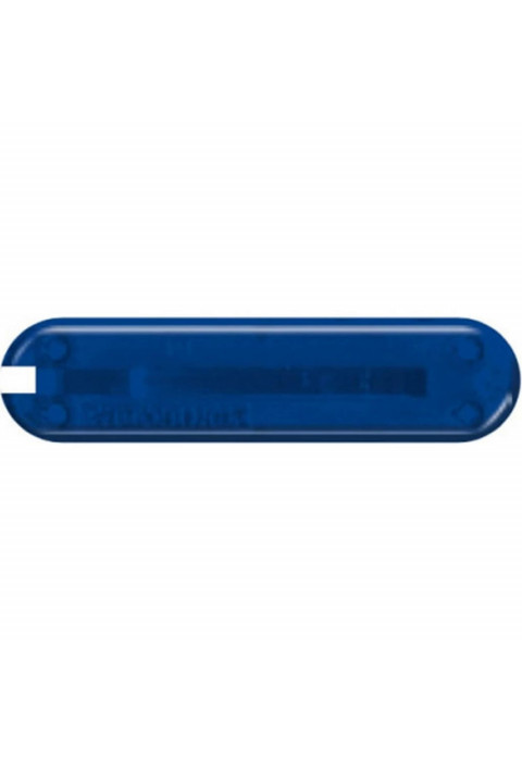 Задняя накладка для ножей VICTORINOX 58 мм, пластиковая, полупрозрачная синяя C.6202.T4