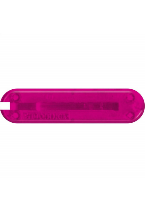 Задняя накладка для ножей VICTORINOX 58 мм, пластиковая, полупрозрачная розовая C.6205.T4