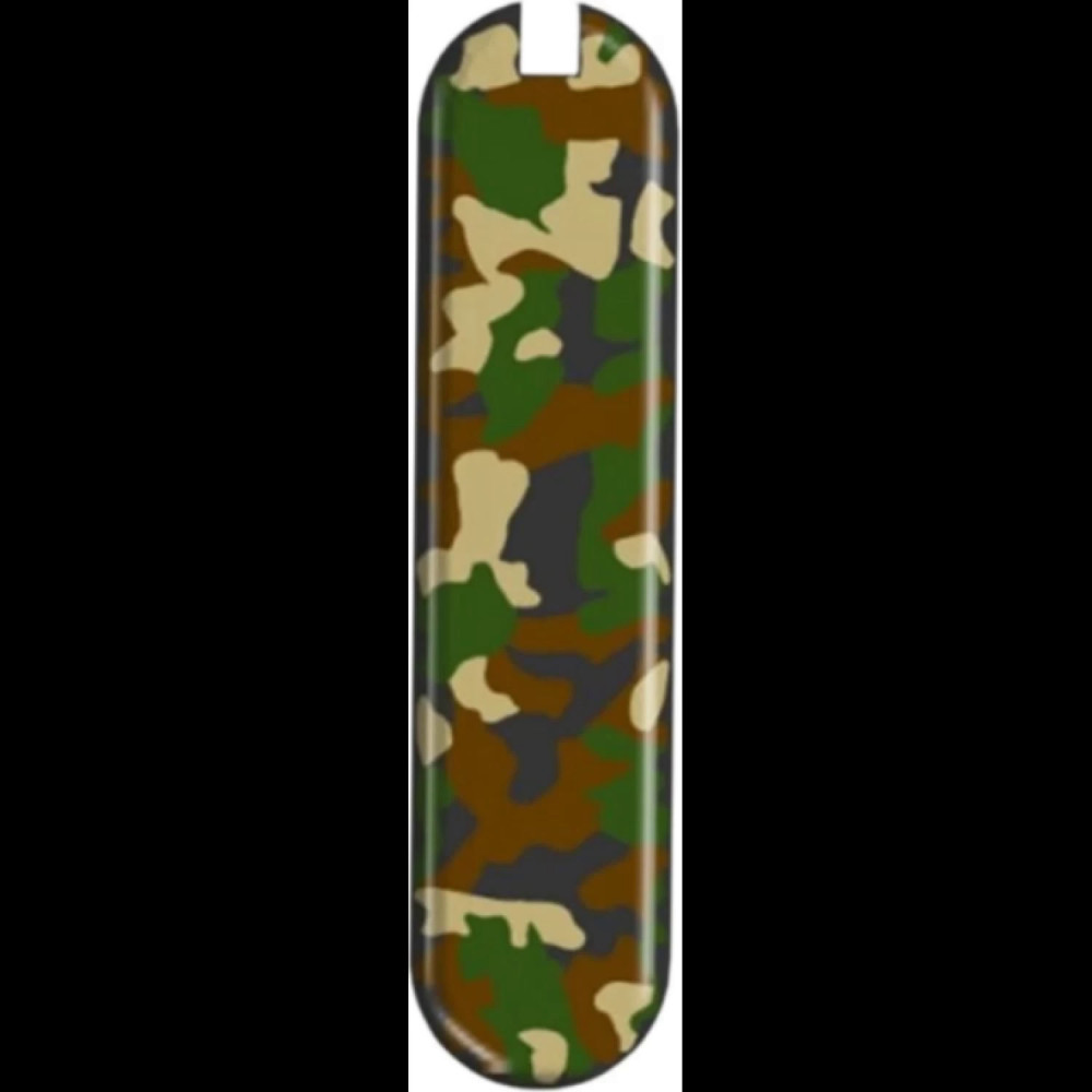 Задняя накладка для ножа VICTORINOX Classic SD 58 мм, пластиковая, зелёный камуфляж C.6294.4.10