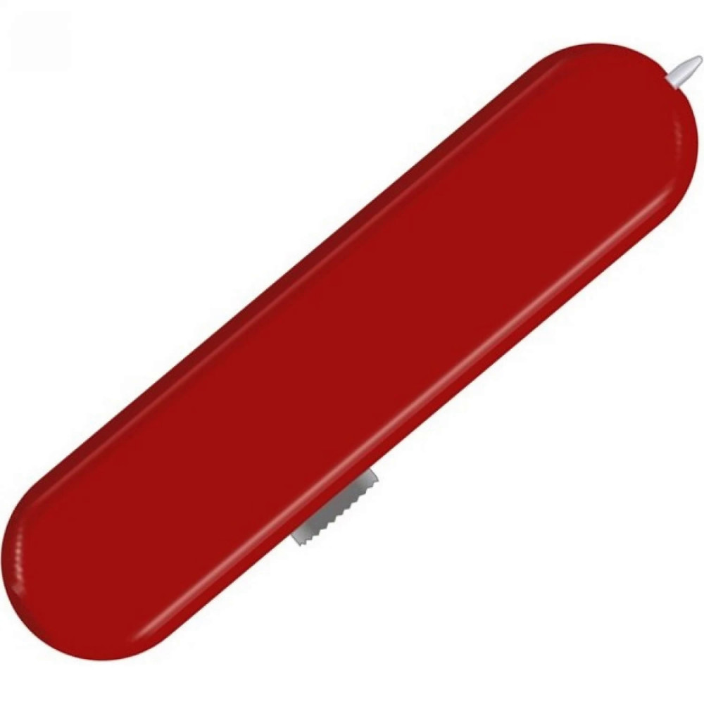 Задняя накладка для ножей VICTORINOX 58 мм, с отверстием под шариковую ручку, пластиковая, красная C.6300.4.10
