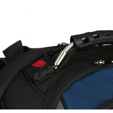 Рюкзак WENGER 17", черный/синий 600638